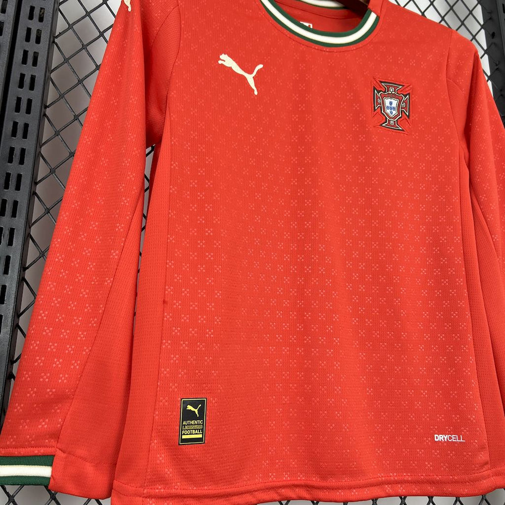 Portugal 2025/26 Långärmad tröja — Junior