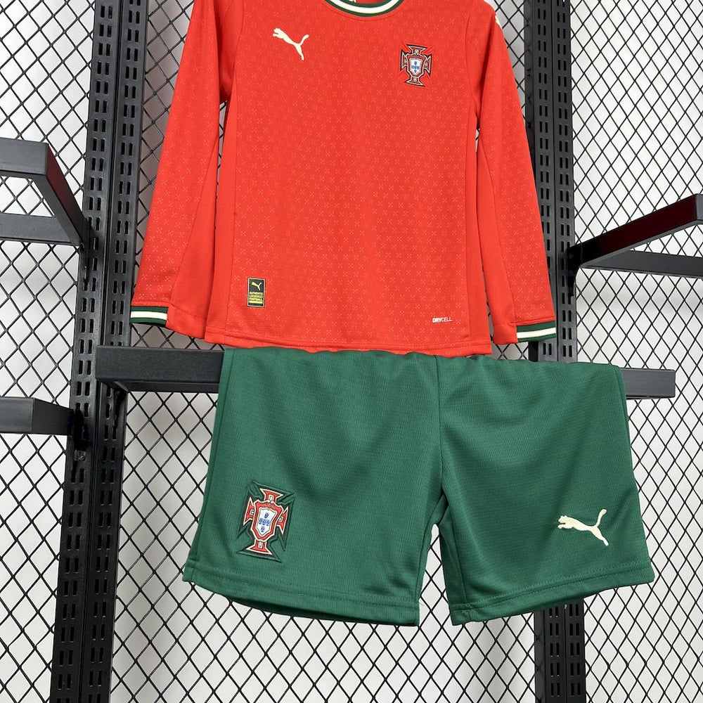 Portugal 2025/26 Långärmad tröja — Junior