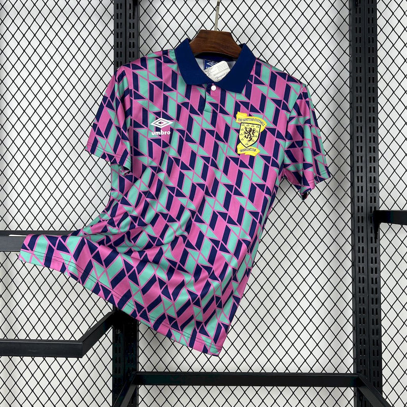 Skottland 1988/89 Bortatröja (Retro) — Herr